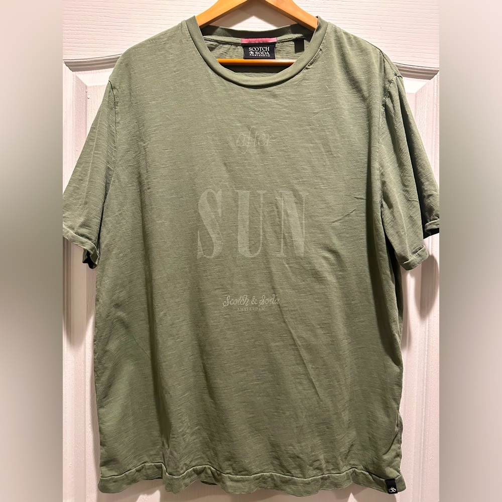 XXL Mint colored T-shirt by Scotch and Soda
